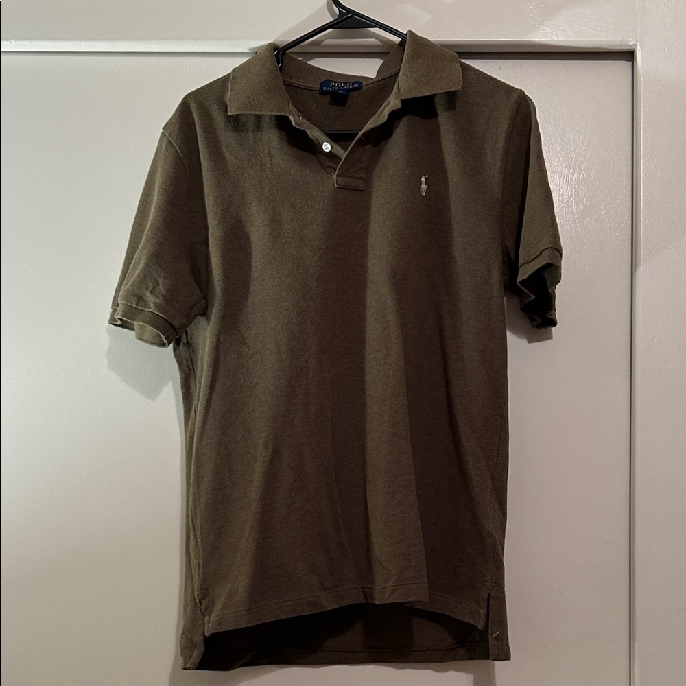Ralph Lauren Men's Dark Brown Polo Shirt
